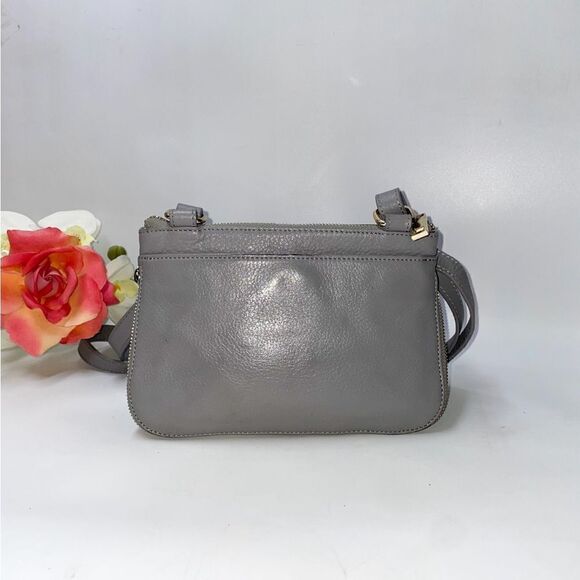 Halogen Two-Tone Leather Crossbody Sm - Picture 2 of 7